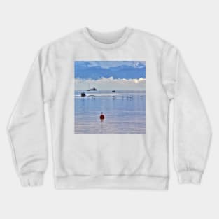 Early Morning on Lake Constance Crewneck Sweatshirt